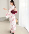 Classical Elf 浴衣2点セット。クラシカルモダンな滝流れ浴衣(滝流れ浴衣・帯)商品サムネイル-21