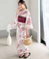 Classical Elf 浴衣2点セット。クラシカルモダンな滝流れ浴衣(滝流れ浴衣・帯)商品サムネイル-22