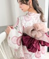 Classical Elf 浴衣2点セット。クラシカルモダンな滝流れ浴衣(滝流れ浴衣・帯)商品サムネイル-24