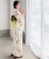 Classical Elf 浴衣2点セット。クラシカルモダンな滝流れ浴衣(滝流れ浴衣・帯)商品サムネイル-28