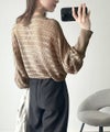 Classical Elf 大人の洗練カジュアル。透かし編みケーブル柄ニットプルオーバー(長袖)商品サムネイル-23