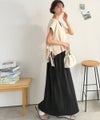 Classical Elf 【Classical Evon】楽ちんと上品は、欲張れる。 ニットベスト×プリーツカットストレートワンピース(セットアップ)商品サムネイル-1