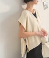Classical Elf 【Classical Evon】楽ちんと上品は、欲張れる。 ニットベスト×プリーツカットストレートワンピース(セットアップ)商品サムネイル-5