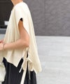 Classical Elf 【Classical Evon】楽ちんと上品は、欲張れる。 ニットベスト×プリーツカットストレートワンピース(セットアップ)商品サムネイル-10
