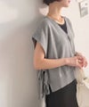 Classical Elf 【Classical Evon】楽ちんと上品は、欲張れる。 ニットベスト×プリーツカットストレートワンピース（セットアップ）商品サムネイル-29