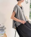 Classical Elf 【Classical Evon】楽ちんと上品は、欲張れる。 ニットベスト×プリーツカットストレートワンピース（セットアップ）商品サムネイル-32