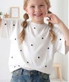 Classical Elf 【キッズ】《JaVaジャバコラボ》親子お揃い リンクコーデできちゃう！ミニハート刺繍Tシャツ（半袖）商品サムネイル-2