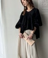 Classical Elf 上品な抜け感が◎シアーアシメフリルブラウス商品サムネイル-21
