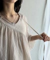Classical Elf 上品な抜け感が◎シアーアシメフリルブラウス商品サムネイル-36