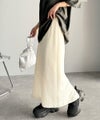 Classical Elf ぽこぽこ素材がかわいい♪シャーリングファブリックストレートスカート(後ろゴム)商品サムネイル-8