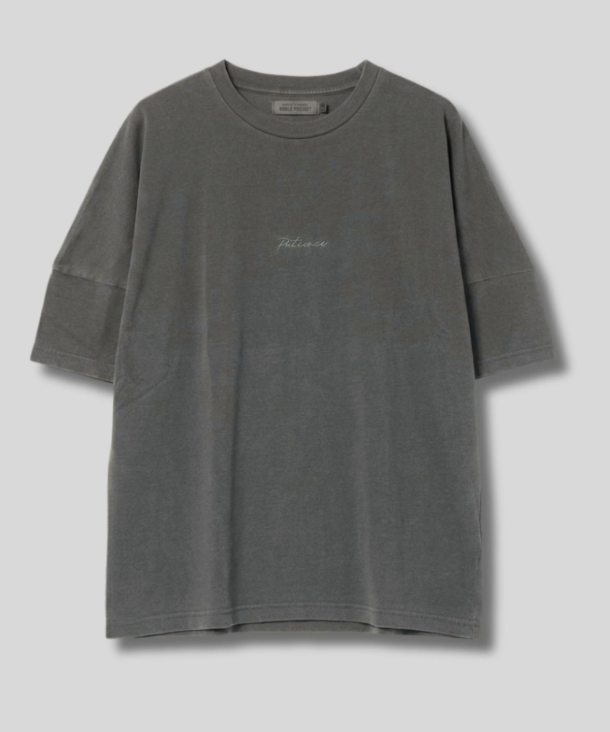 NOBLE PRODUCT ピグメント加工バックプリントショートTシャツ メンズ メール便 対応商品