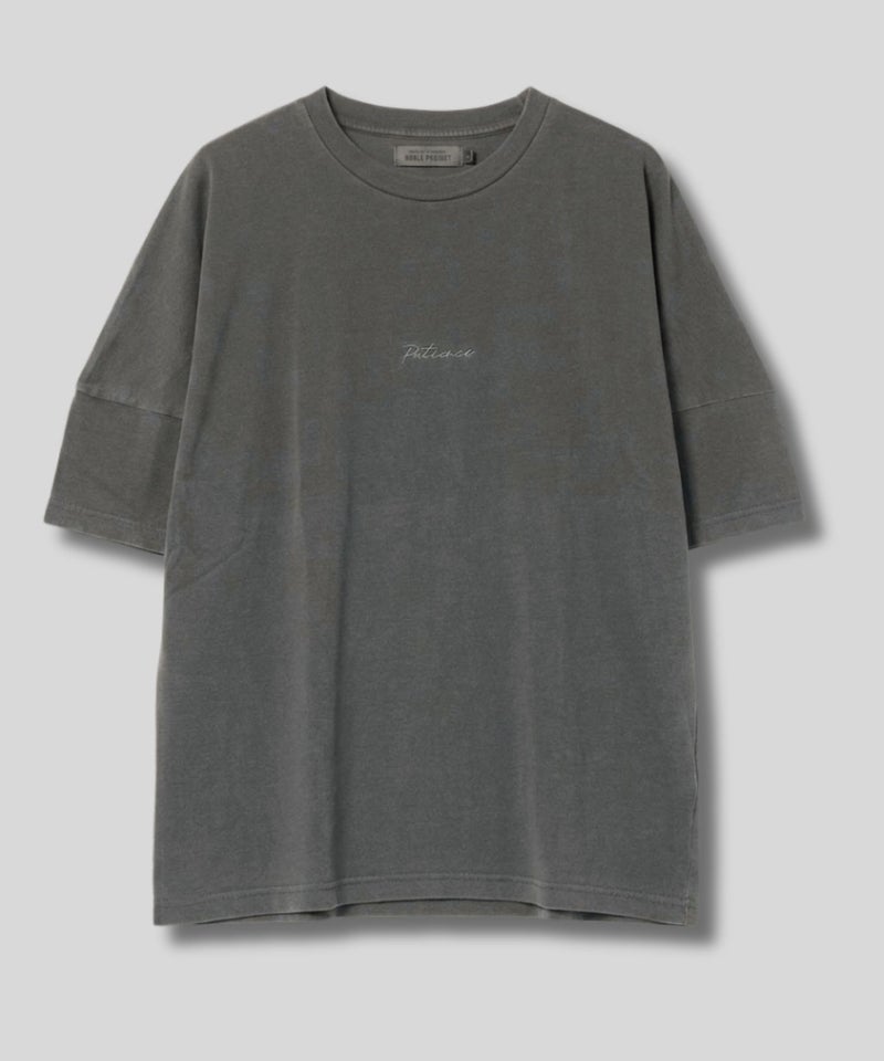 NOBLE PRODUCT ピグメント加工バックプリントショートTシャツ メンズ メール便 対応商品商品画像-1