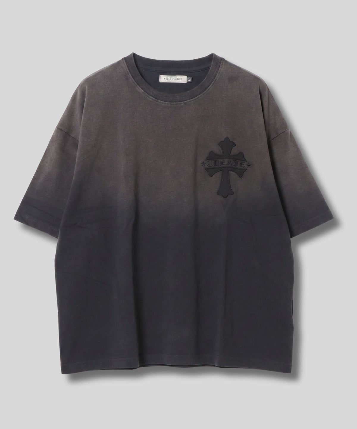 NOBLE PRODUCT スプレーバッセンクロスTシャツ メンズ メール便 対応商品