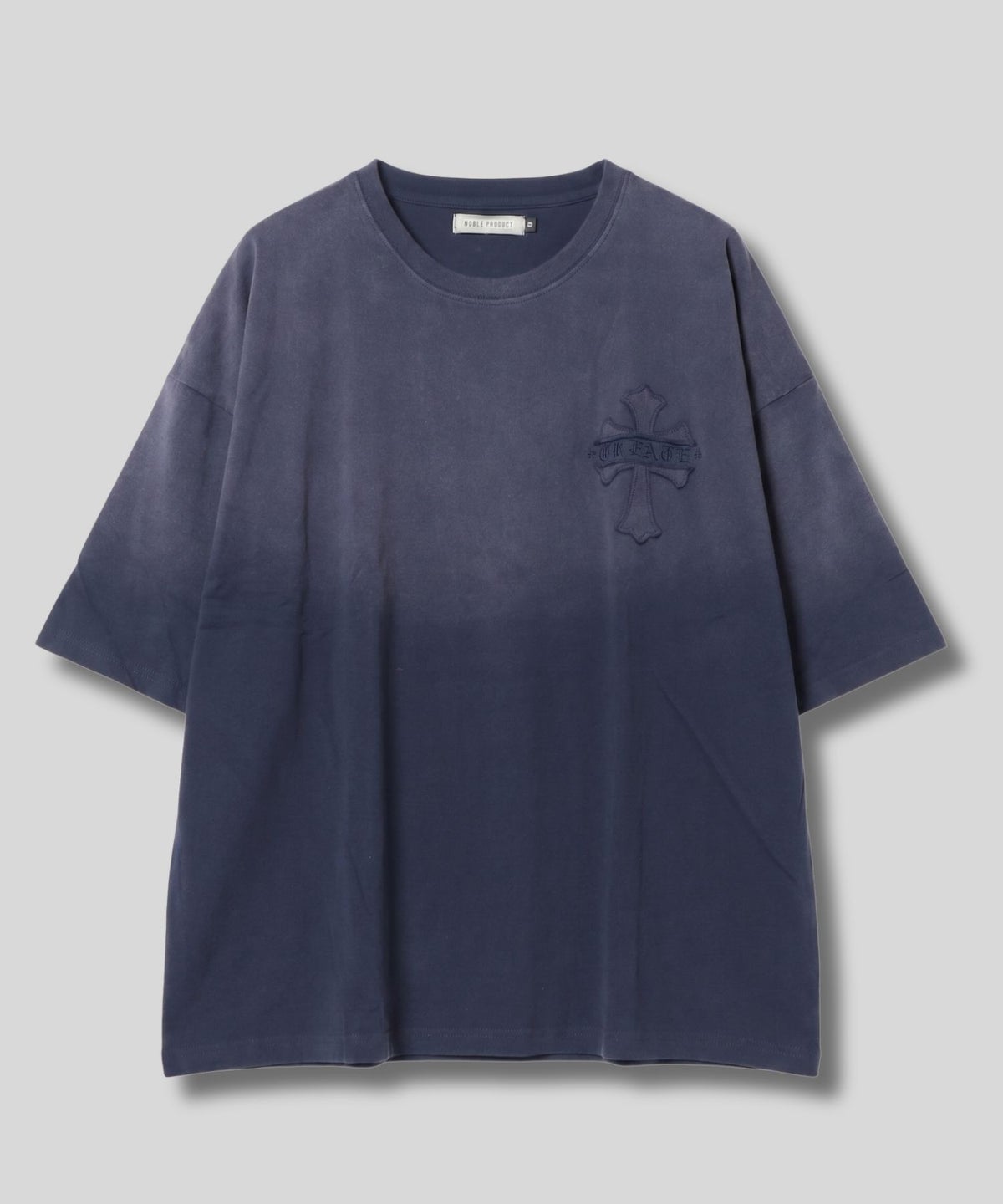 NOBLE PRODUCT スプレーバッセンクロスTシャツ メンズ メール便 対応商品