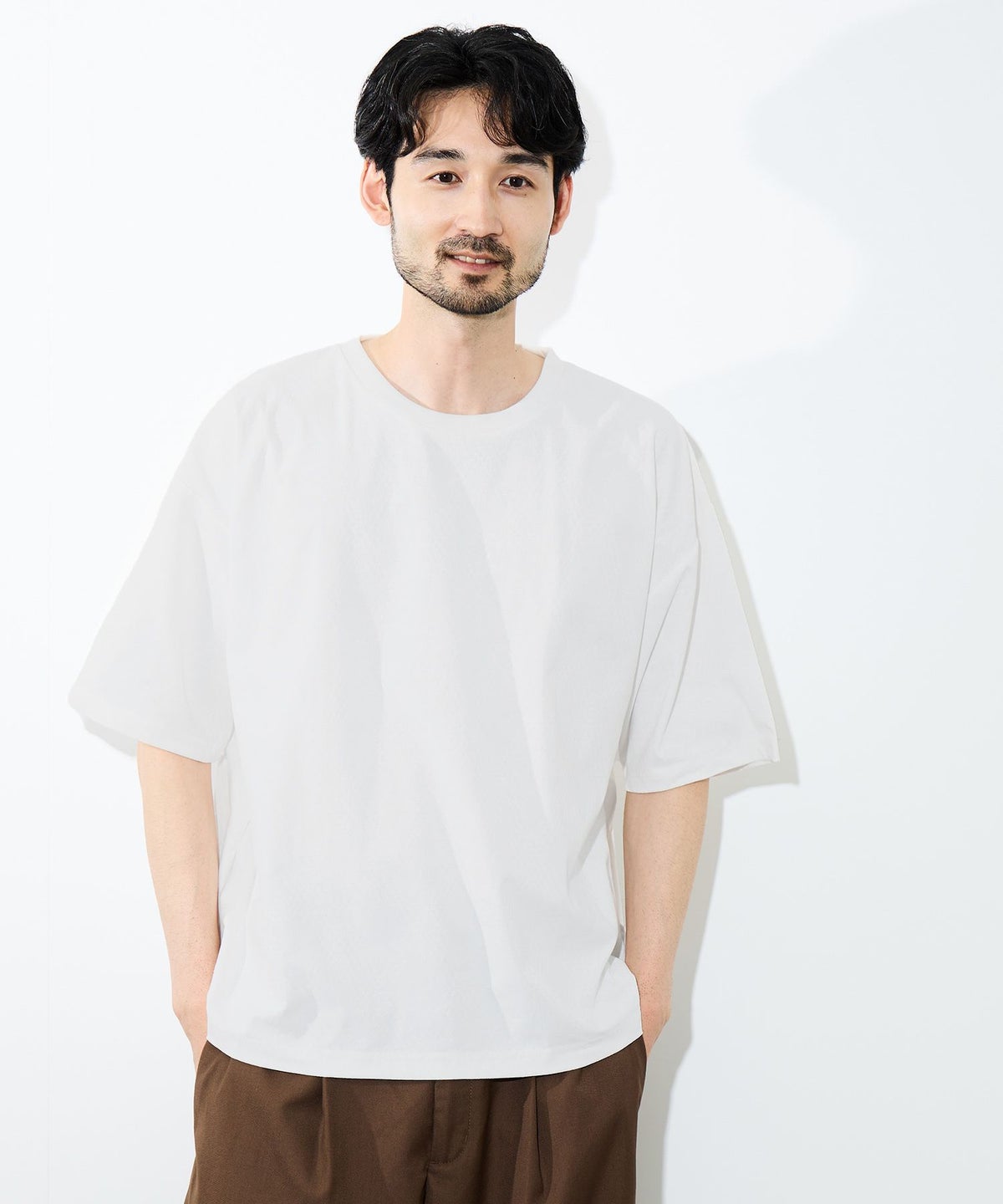 URBAN COLLECTION リンクスジャガードボックスTシャツ メンズ メール便 対応商品