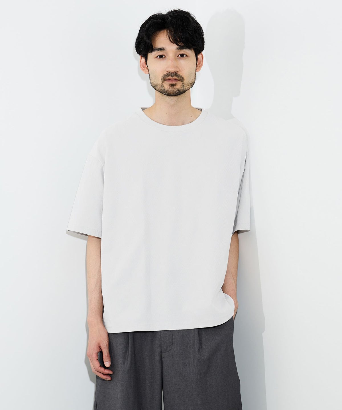 URBAN COLLECTION リンクスジャガードボックスTシャツ メンズ メール便 対応商品