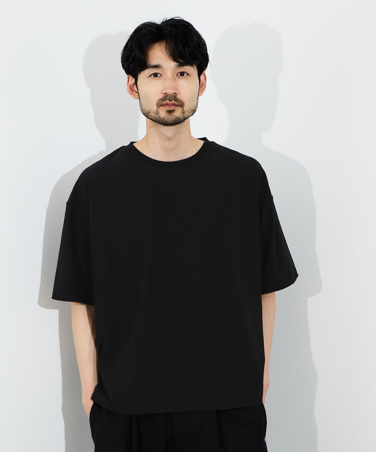 URBAN COLLECTION リンクスジャガードボックスTシャツ メンズ メール便 対応商品