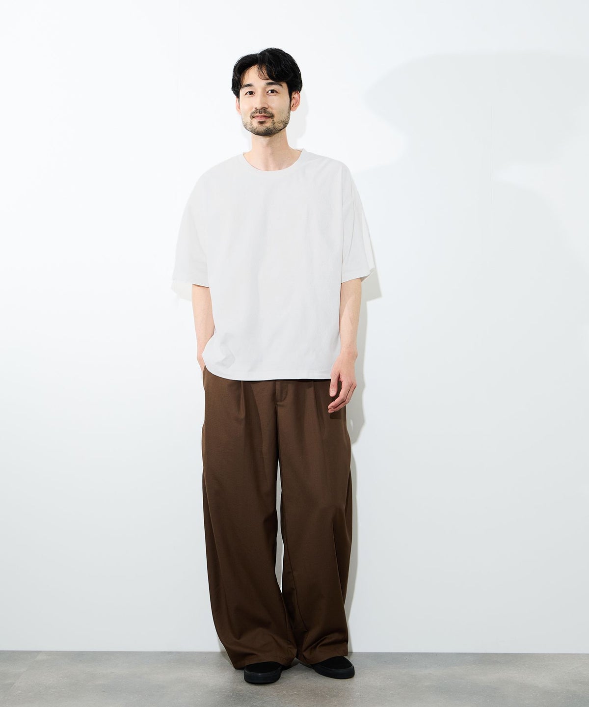 URBAN COLLECTION リンクスジャガードボックスTシャツ メンズ メール便 対応商品