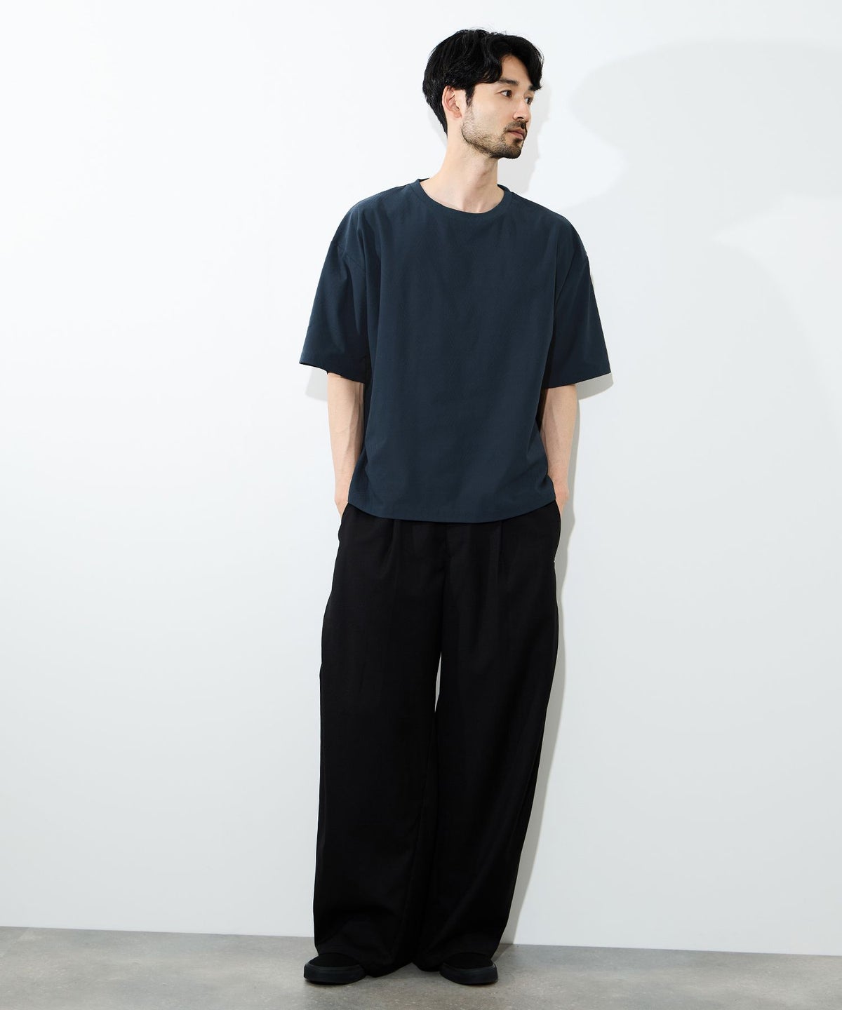 URBAN COLLECTION リンクスジャガードボックスTシャツ メンズ メール便 対応商品