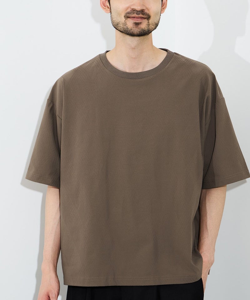 URBAN COLLECTION リンクスジャガードボックスTシャツ メンズ メール便 対応商品商品画像-21