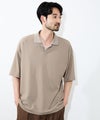 URBAN COLLECTION  楊柳スキッパーポロシャツ メンズ商品サムネイル-3