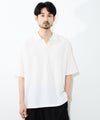 URBAN COLLECTION  楊柳スキッパーポロシャツ メンズ商品サムネイル-10