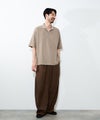 URBAN COLLECTION  楊柳スキッパーポロシャツ メンズ商品サムネイル-15