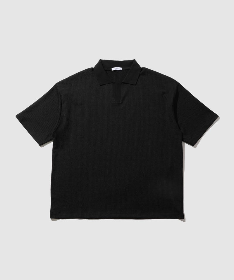 URBAN COLLECTION 楊柳スキッパーポロシャツ メンズ商品画像-16
