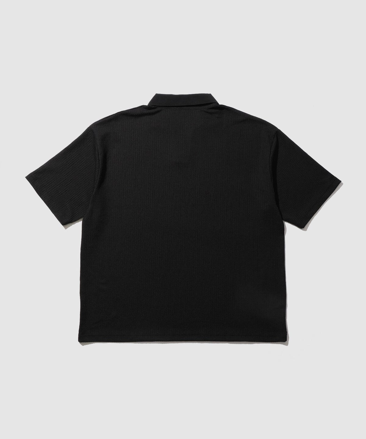 URBAN COLLECTION 楊柳スキッパーポロシャツ メンズ