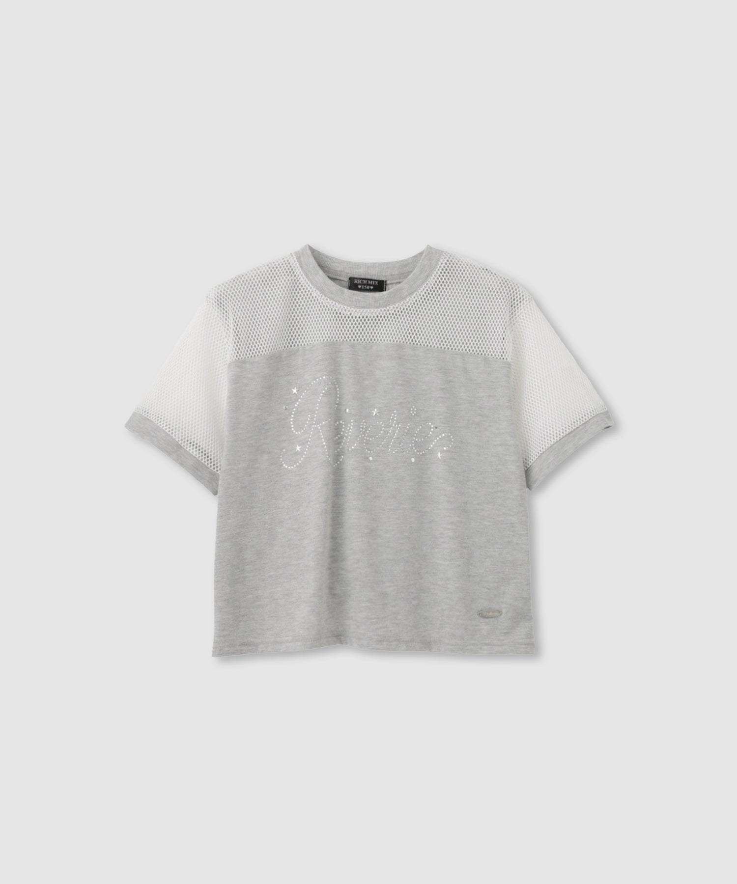 RICH MIX 肩メッシュ切替Tシャツ キッズ