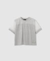 RICH MIX  肩メッシュ切替Tシャツ キッズ メール便 対応商品商品サムネイル-1