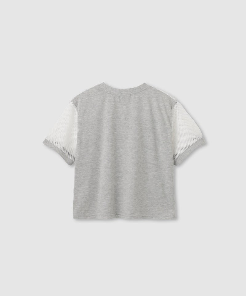 RICH MIX 肩メッシュ切替Tシャツ キッズ メール便 対応商品商品画像-3