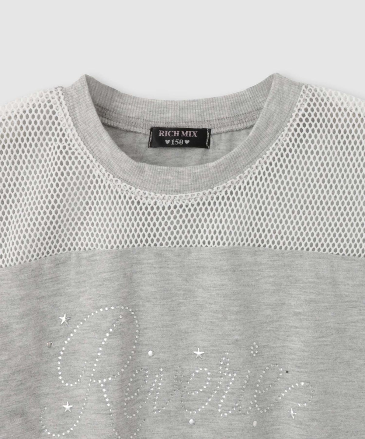 RICH MIX 肩メッシュ切替Tシャツ キッズ メール便 対応商品