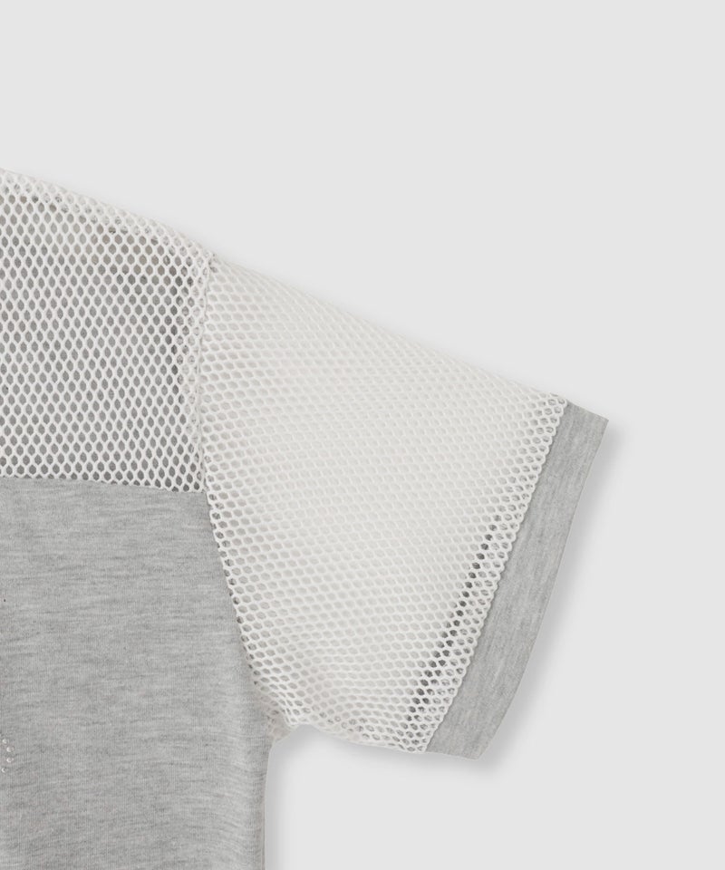 RICH MIX 肩メッシュ切替Tシャツ キッズ メール便 対応商品商品画像-5