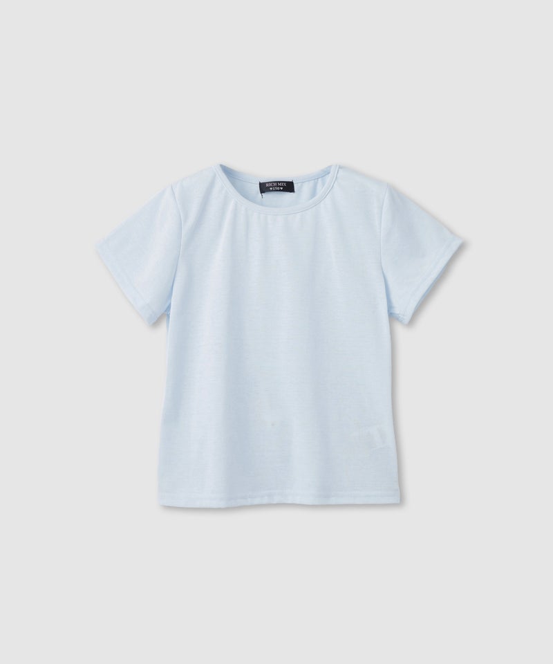 RICH MIX  肩リボンキャミソール×Tシャツ アンサンブル キッズ商品画像-4