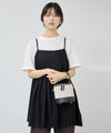 [期間限定価格]Free Nature  ギャザーキャミチュニック×Tシャツアンサンブル レディース商品サムネイル-3