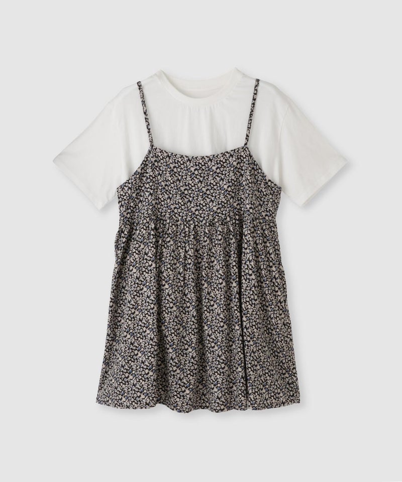 [期間限定価格]Free Nature  ギャザーキャミチュニック×Tシャツアンサンブル レディース商品画像-21