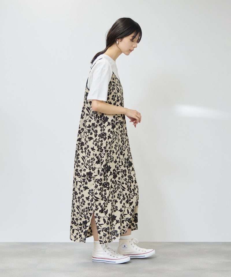 [期間限定価格]Free Nature  キャミワンピース×Tシャツ アンサンブル レディース商品画像-6