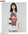 モンチッチ ルーズシルエットTシャツ アクリルキーホルダー付き レディース メール便 対応商品商品サムネイル-4
