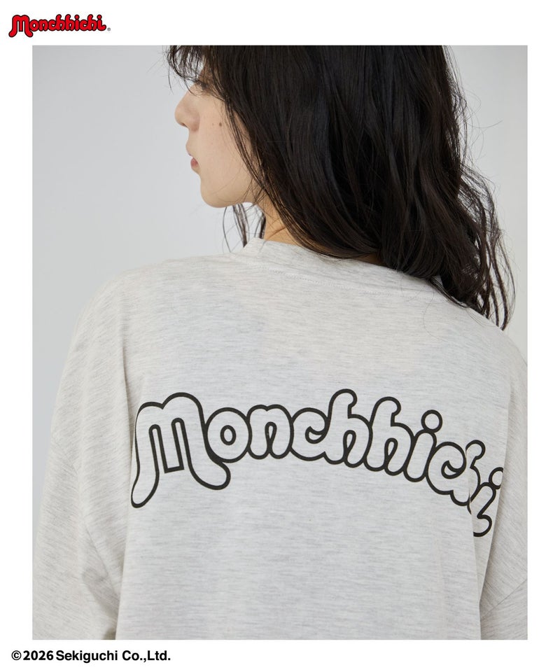 モンチッチ ルーズシルエットTシャツ アクリルキーホルダー付き レディース メール便 対応商品商品画像-8