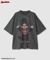 モンチッチ ルーズシルエットTシャツ アクリルキーホルダー付き レディース メール便 対応商品
