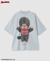 モンチッチ ルーズシルエットTシャツ アクリルキーホルダー付き レディース メール便 対応商品