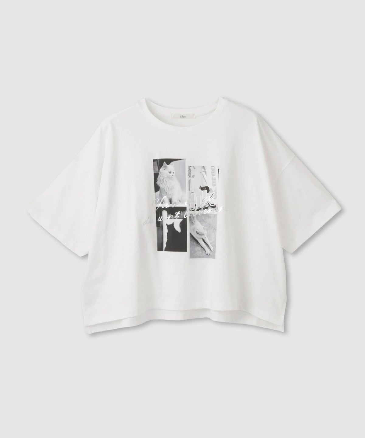 Idnes ネコフォトコラージュTシャツ レディース メール便 対応商品