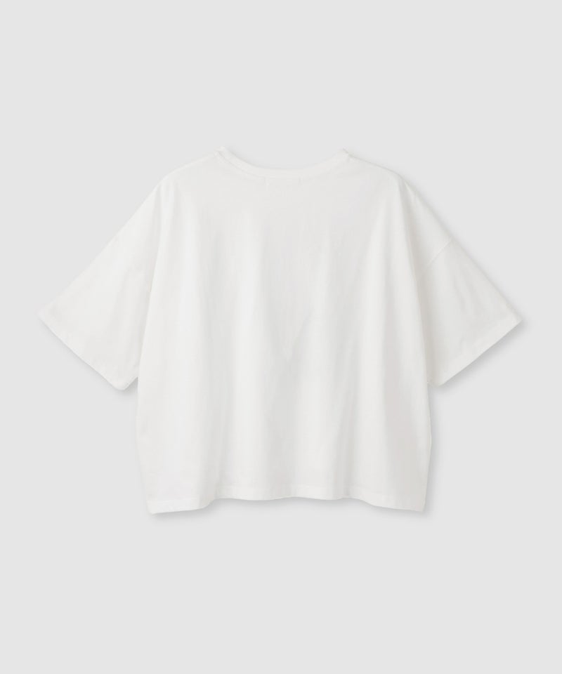 Idnes  ネコフォトコラージュTシャツ レディース メール便 対応商品商品画像-5