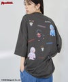 モンチッチ べびちっち ルーズTシャツ アクリルキーホルダー付き レディース メール便 対応商品商品サムネイル-2