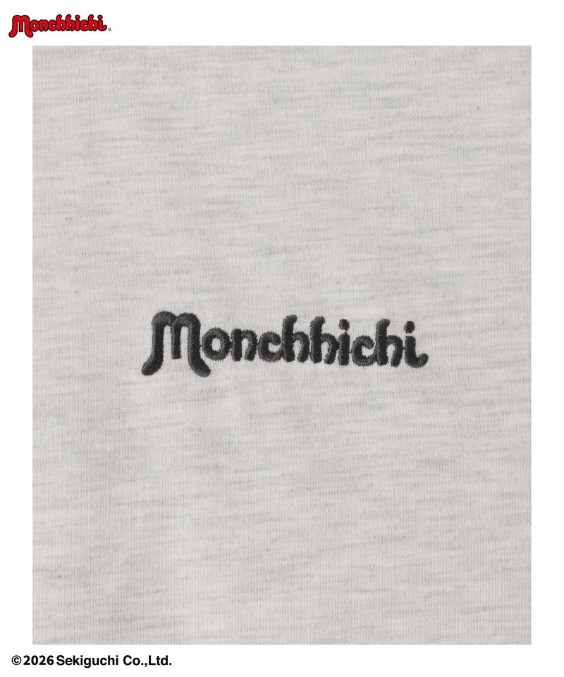 モンチッチ べびちっち ルーズTシャツ アクリルキーホルダー付き レディース メール便 対応商品商品画像-5