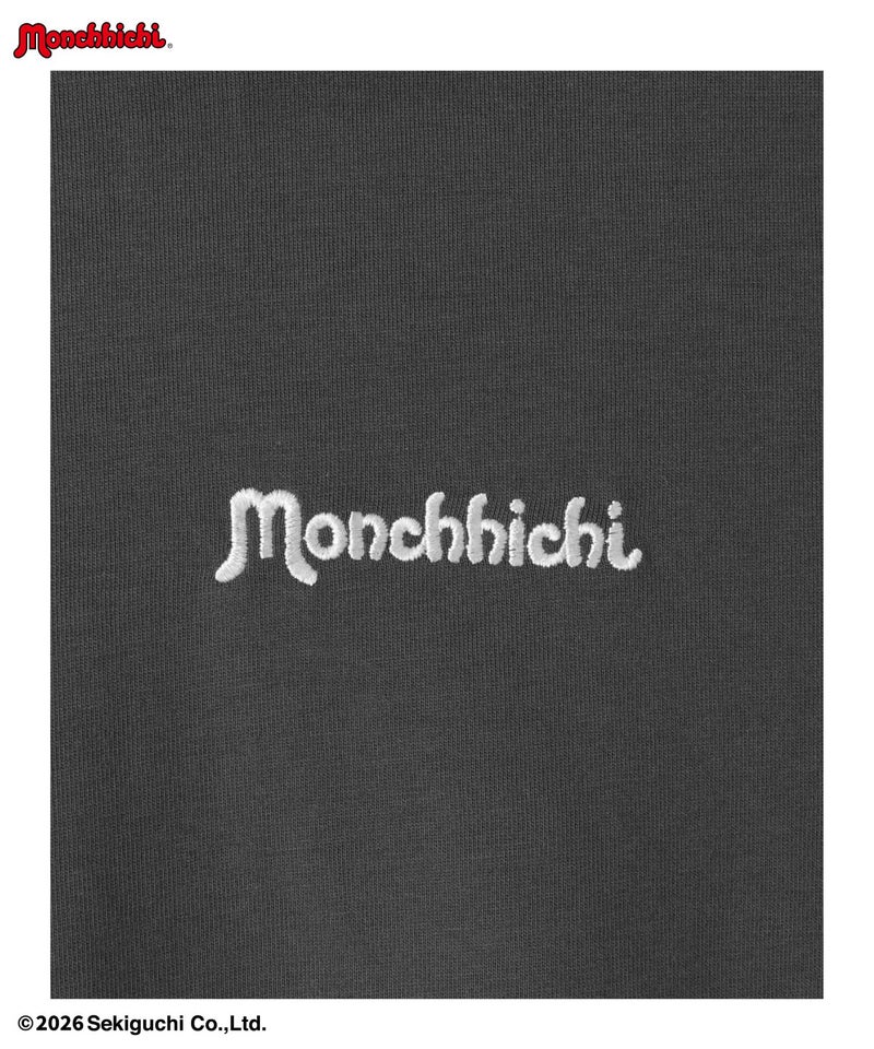 モンチッチ べびちっち ルーズTシャツ アクリルキーホルダー付き レディース メール便 対応商品商品画像-6