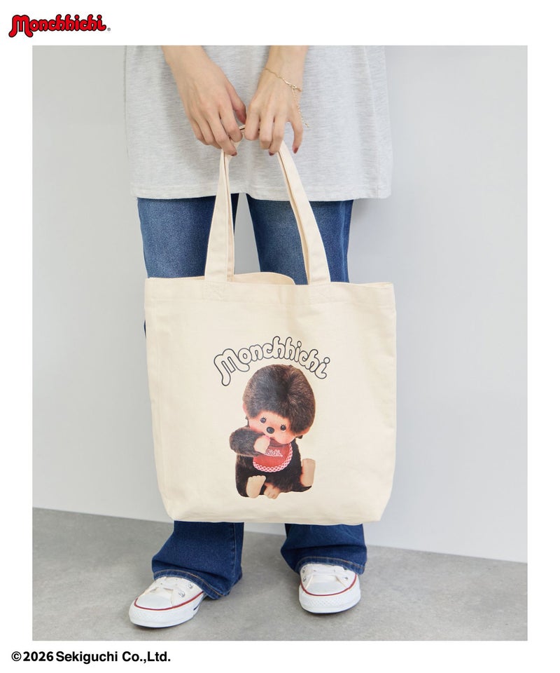 モンチッチ プリントキャンバストートバッグ商品画像-4
