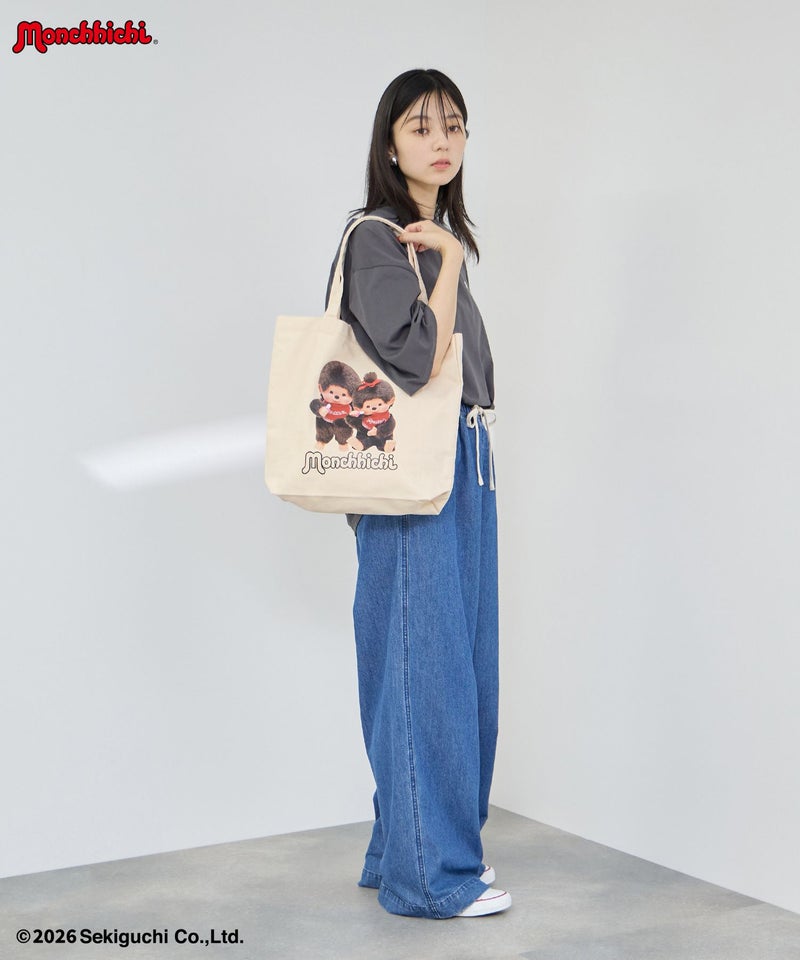 モンチッチ プリントキャンバストートバッグ商品画像-9