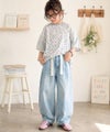 Classical Elf 【キッズ】親子お揃い リンクコーデできちゃう!カーブイージーデニムパンツ(ワイド)商品サムネイル-5
